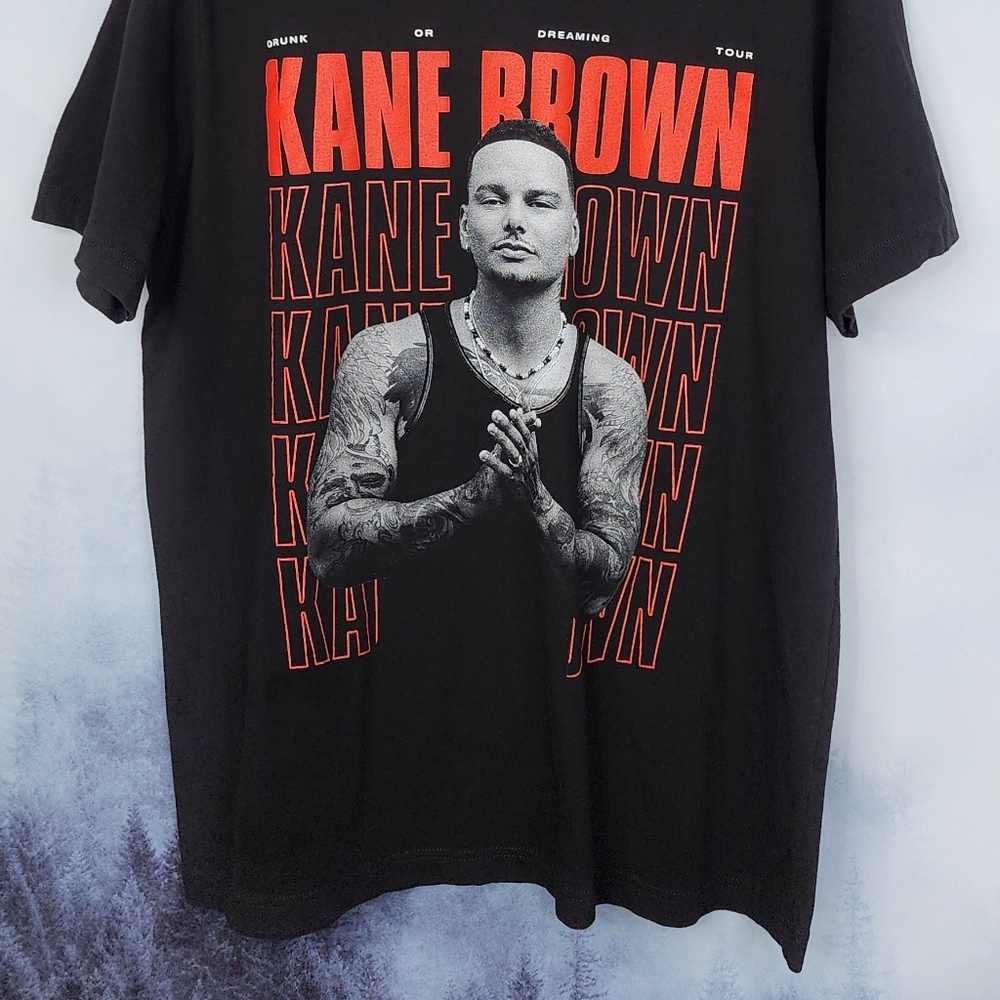 Kane Brown Drunk Or Dreaming Tour Graphic Band Tee Xl View 3